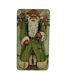 Vintage RARE Early Gevalia Swedish Scandinavian God Jul Christmas Tin Deco