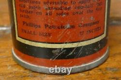 Vintage RARE Early Phillips 66 Tube Repair Kit Tin Rubber Tire Patch Gas Oil Can