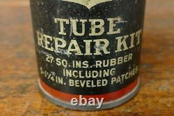 Vintage RARE Early Phillips 66 Tube Repair Kit Tin Rubber Tire Patch Gas Oil Can