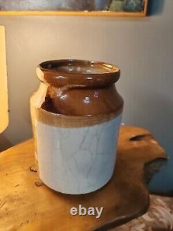 Vintage Rare 1940s 50s Bovril stoneware Jar Advertising Kitchenalia