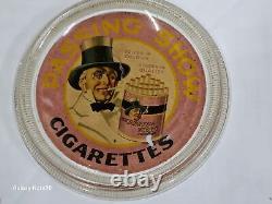 Vintage Rare Advertisements Glass Tray Nostalgic Collectible for Home Decor