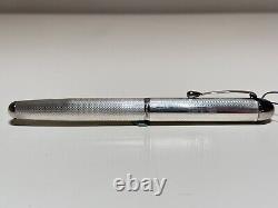 Vintage Rare Advertising Of Olympic Candidate Jaca 98 Silver 925 Fountain Pen