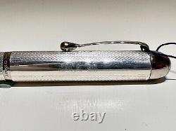 Vintage Rare Advertising Of Olympic Candidate Jaca 98 Silver 925 Fountain Pen