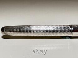 Vintage Rare Advertising Of Olympic Candidate Jaca 98 Silver 925 Fountain Pen