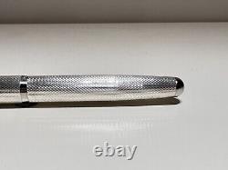 Vintage Rare Advertising Of Olympic Candidate Jaca 98 Silver 925 Fountain Pen