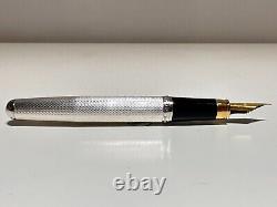 Vintage Rare Advertising Of Olympic Candidate Jaca 98 Silver 925 Fountain Pen