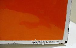 Vintage Rare Agfa Photo Thermometer Sign Enamel Porcelain Made in Germany 2 #F