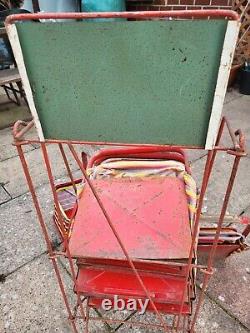 Vintage Rare American USA Five & Dime Store Woolworths Shopping Basket Dispenser