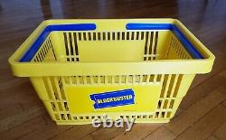 Vintage Rare Authentic BLOCKBUSTER Video SHOPPING BASKET BBV