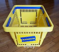 Vintage Rare Authentic BLOCKBUSTER Video SHOPPING BASKET BBV