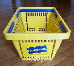 Vintage Rare Authentic BLOCKBUSTER Video SHOPPING BASKET BBV