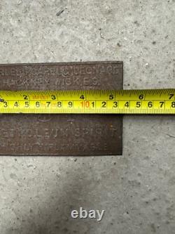 Vintage Rare Carless Petrol Sign Petrol Pump Oil