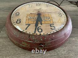 Vintage & Rare General Electric Drink Dr. Pepper Good For Life Round Wall Clock