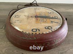 Vintage & Rare General Electric Drink Dr. Pepper Good For Life Round Wall Clock