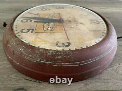 Vintage & Rare General Electric Drink Dr. Pepper Good For Life Round Wall Clock