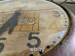 Vintage & Rare General Electric Drink Dr. Pepper Good For Life Round Wall Clock