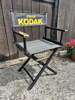 Vintage Rare Kodak Films Foldable Directors Chair Film/ Cine Original