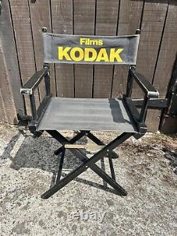 Vintage Rare Kodak Films Foldable Directors Chair Film/ Cine Original