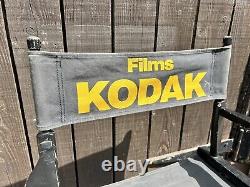 Vintage Rare Kodak Films Foldable Directors Chair Film/ Cine Original