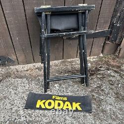 Vintage Rare Kodak Films Foldable Directors Chair Film/ Cine Original