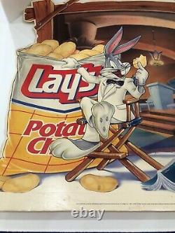 Vintage Rare Lays & Doritos Cheesier 1995 Sign By Frito-lay