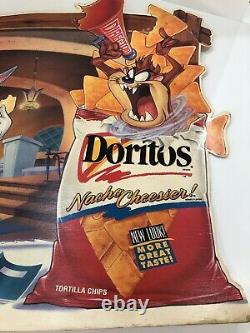 Vintage Rare Lays & Doritos Cheesier 1995 Sign By Frito-lay