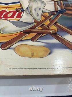 Vintage Rare Lays & Doritos Cheesier 1995 Sign By Frito-lay