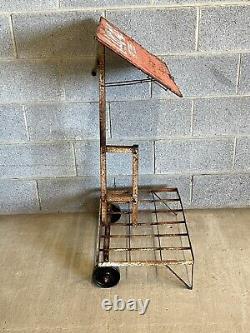 Vintage Rare Lucas Battery / Batteries Display Dispenser Stand not Enamel