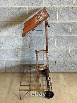 Vintage Rare Lucas Battery / Batteries Display Dispenser Stand not Enamel