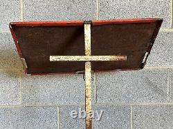 Vintage Rare Lucas Battery / Batteries Display Dispenser Stand not Enamel