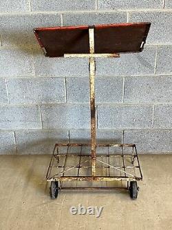 Vintage Rare Lucas Battery / Batteries Display Dispenser Stand not Enamel