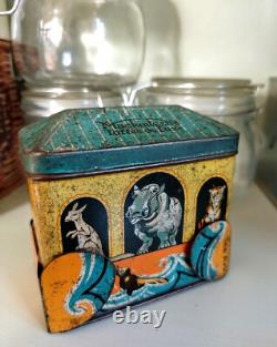 Vintage Rare Mackintosh Toffee De Luxe Ark Toffee Tin Confectionery Antique