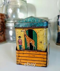 Vintage Rare Mackintosh Toffee De Luxe Ark Toffee Tin Confectionery Antique