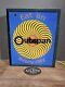 Vintage Rare Metal Light Up Sign'Eat An Outspan Every Day