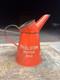 Vintage Rare Old Thelson Tractor Quart Pourer Jug Can Automobilia Oil Tin