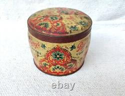 Vintage Rare Parrys Confectionery Mixed Coffee Toffee Advertising Tin Jar TB1306