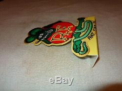 Vintage Rare Rat Fink Ed Roth Speed Shop 12 Metal Gasoline & Oil Sign + Base #2