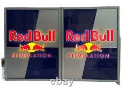 Vintage Rare Red Bull Bar Sign Illuminated Working Condition Used