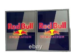 Vintage Rare Red Bull Bar Sign Illuminated Working Condition Used