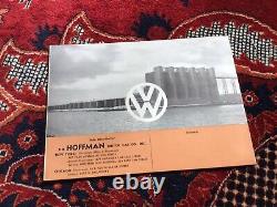 Vintage Rare Sales Brochure Volkswagen VW Beetle Split Window Max Hoffman 1951