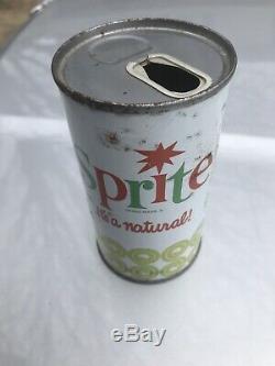 Vintage Rare Sprite 1960s Antique Soda Can