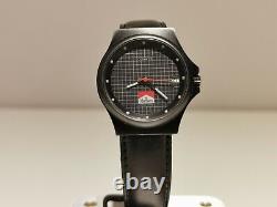 Vintage Rare Swiss Black Advertising Of Cigarettes Marlboromen's Quartz Watch