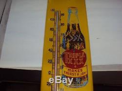Vintage Rare Triple XXX Soda Thermometer 27 958-z