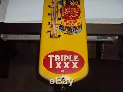Vintage Rare Triple XXX Soda Thermometer 27 958-z