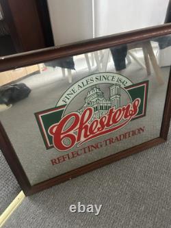 Vintage Rare/antique Chester's Ale Mirror