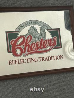Vintage Rare/antique Chester's Ale Mirror