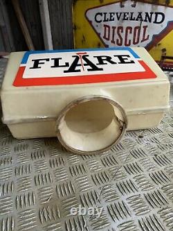 Vintage Rare flare petrol pump globe old garage forecourt pump