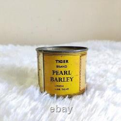 Vintage Redex Co. Tiger Pearl Barley Baby Food Advertising Tin Box Rare TB1624