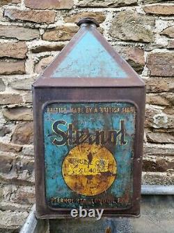 Vintage STERNOL OIL 5 Gallon Pyramid Can Automobilia Motoring Collectable Rare