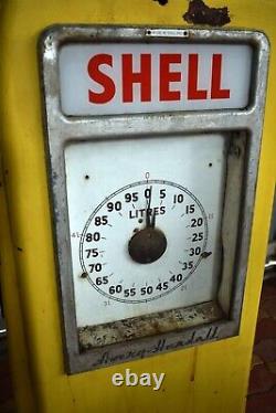 Vintage Shell Avery Hardoll Petrol Pump London Birmingham Gasoline Pump Oil Rare